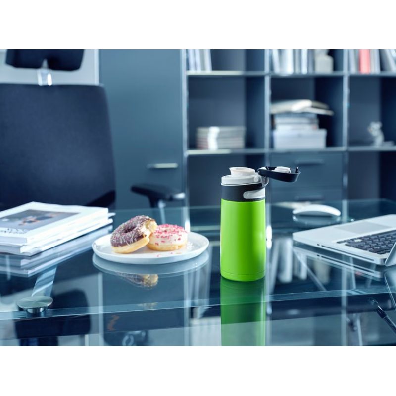 Flip thermal mug 350 ml, kiwi 3249 LEIFHEIT AGD - Produkty/Termosy i kubki termiczne Your Sports Performance