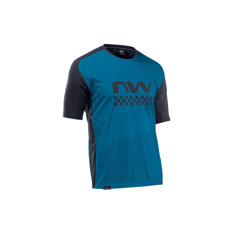 NORTHWAVE Edge Jersey Short Sleeve Cycling Jersey - Blue/Black