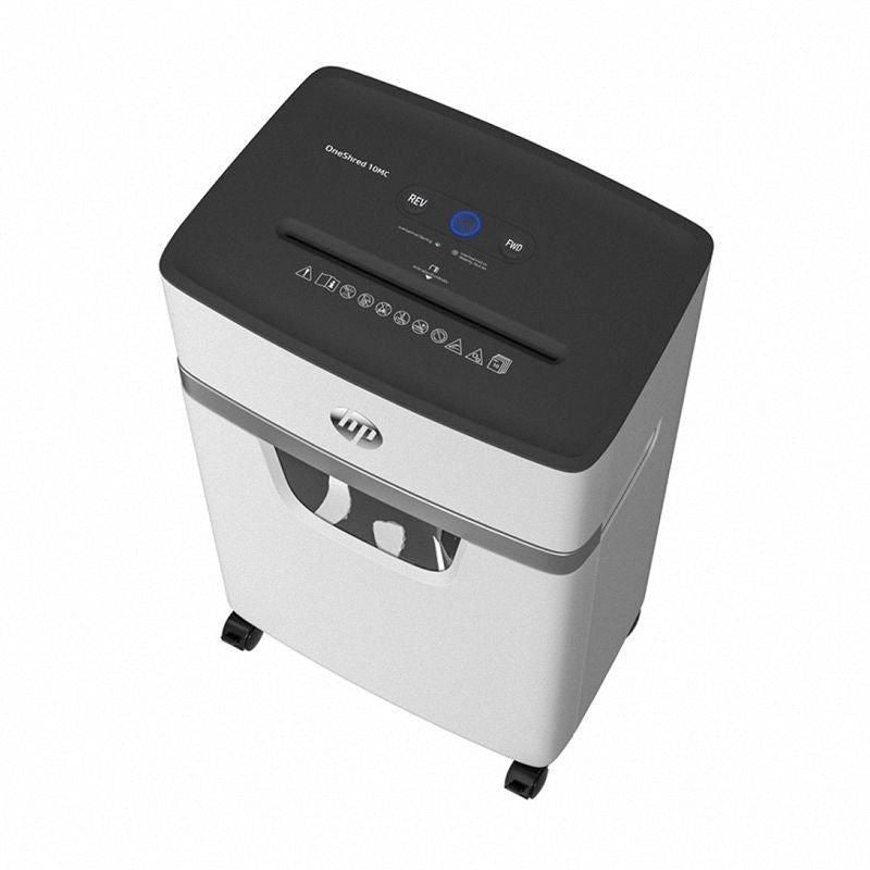 HP ONESHRED 10MC Shredder, Micro Shreds, P-5, 10 Sheets, 20L, Light Gray Urządzenia biurowe/Niszczarki Your Sports Performance