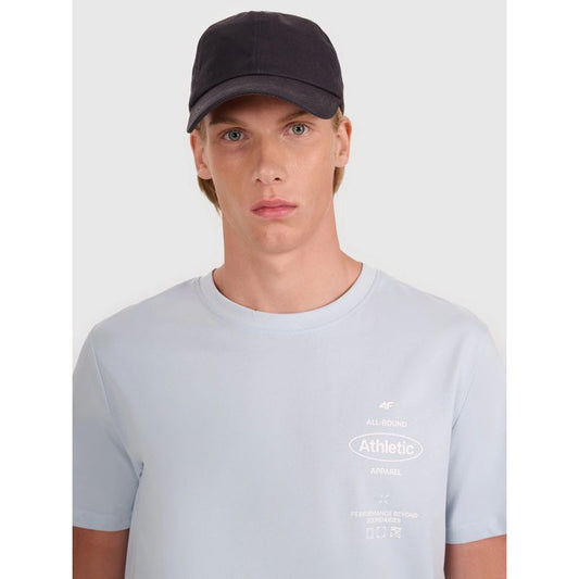 Men's regular printed T-shirt 4F 4FRSS25TTSHM2688-34S *Kategoria tymczasowa Your Sports Performance