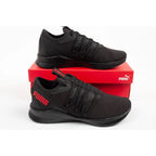 Puma men's sports shoes NRGY Star lightweight black sneakers