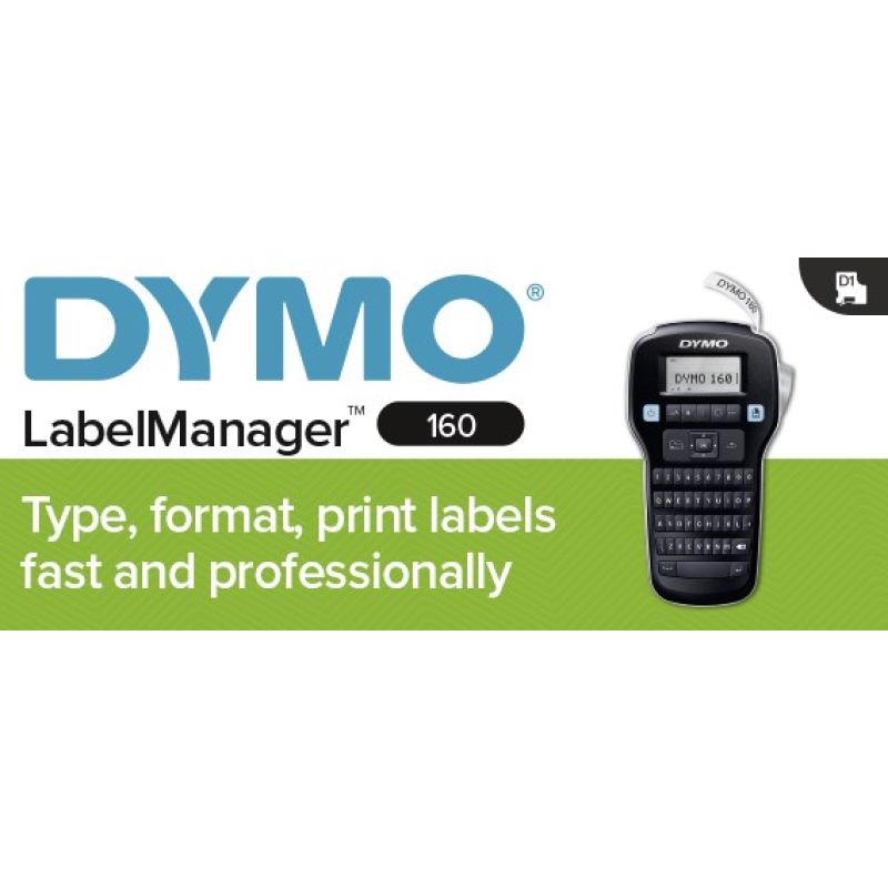 DYMO LabelManager 160 QWERTZ label printer Auto ID/Drukarki etykiet Your Sports Performance
