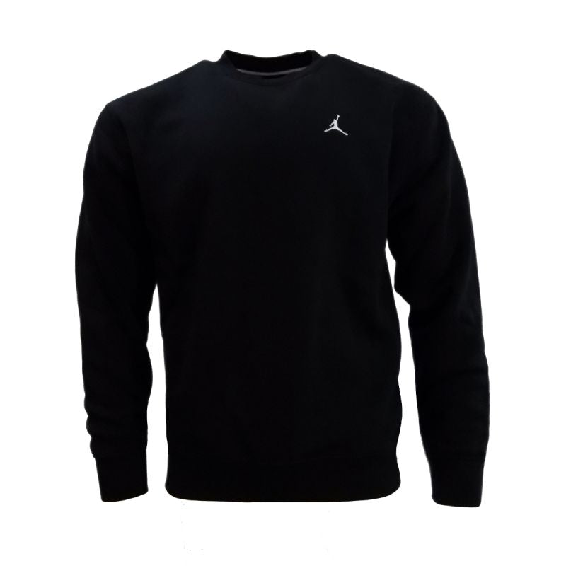 Men's Air Jordan Brooklyn Fleece Crew-Neck Sweatshirt Black - FV7293-010 Odzież/Odzież na co dzień Your Sports Performance