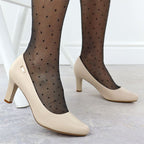 Women's nude high heel pumps Sergio Leone 1459 Footwear Your Sports Performance