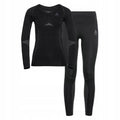 Thermal underwear - Odlo Set long ACTIVE WARM SET size 164cm Black Odzież militarna/Bielizna termoaktywna Your Sports Performance