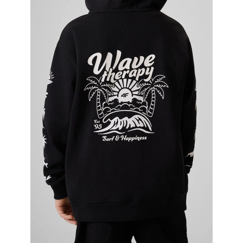 Boy's loose hooded sweatshirt 4F 4FJRSS26TSWSM3052-20S