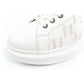 Karl Lagerfeld Kapri men's shoes sneakers natural leather white In preparation Your Sports Performance