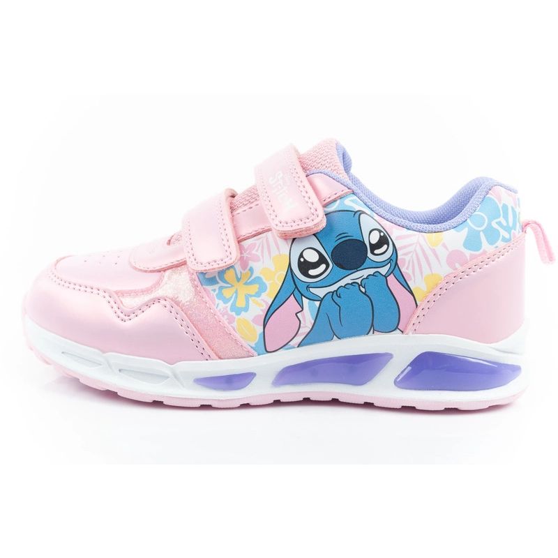 Leomil Stitch children's sports shoes, lightweight sneakers with Velcro LED Leomil