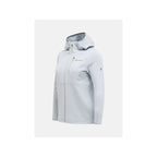 Women's PEAK PERFORMANCE W Trail Polartec Power Grid Zip Hoodie, Gray