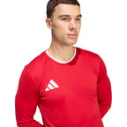 adidas Entrada 26 Long Sleeve Jersey Men's T-Shirt Red KF5847
