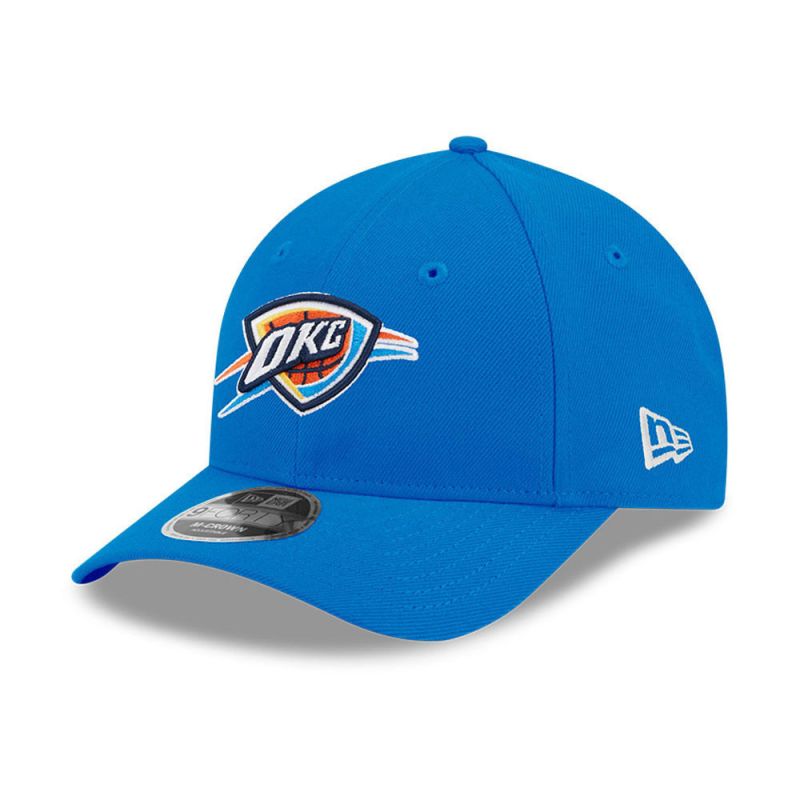 New Era 9FORTY Oklahoma City Thunder NBA Team M-Crown Blue Snapback Cap - 60755467 Odzież/Czapki/Czapki z daszkiem Your Sports Performance