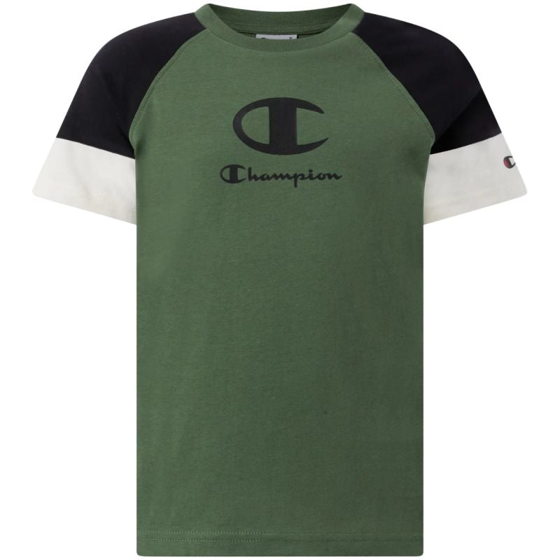 Champion SS Tee Kids T-Shirt Green 307719 GS548