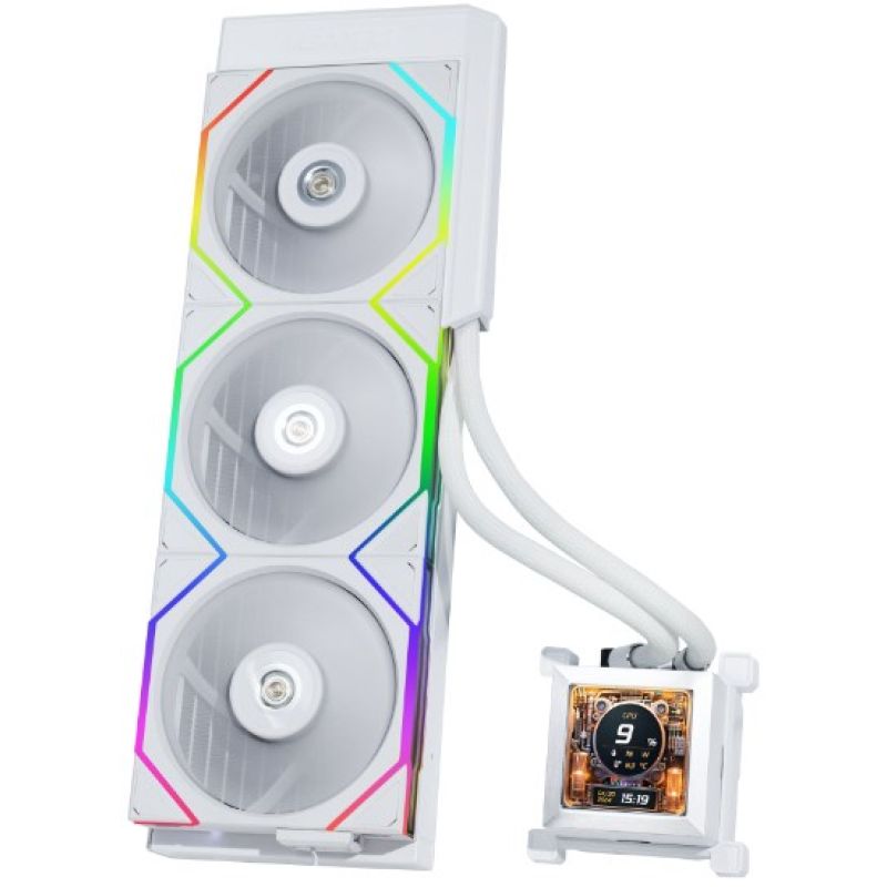 Lian Li HSLCD36SW computer cooling system Computer case All-in-one liquid cooler 12 cm White Chłodzenie/Chłodzenie - zestawy chłodzenia wodnego Your Sports Performance