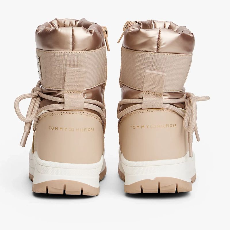 Tommy Hilfiger Women's Snow Boots T3A5-34052-1474591 Bronze Tommy Hilfiger