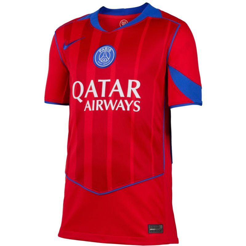 Nike PSG Stadium 2025/26 Kids' Football Shirt Red HM4126 680