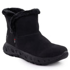 Rieker M6554-00 Waterproof Women's Snow Boots with Fur Trim, Black Footwear Your Sports Performance
