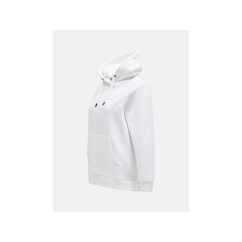 Peak Performance W Original Small Logo Hoo Sweatshirt White