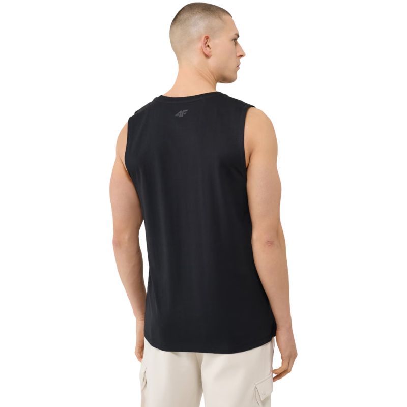 Men's T-shirt 4F M128 deep black 4FWSS25TSLEM128 20S To be categorized Your Sports Performance