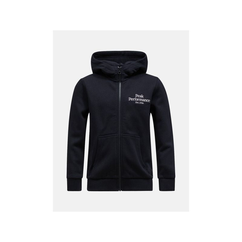Peak Performance Jr Original Zip Hood black In preparation Your Sports Performance