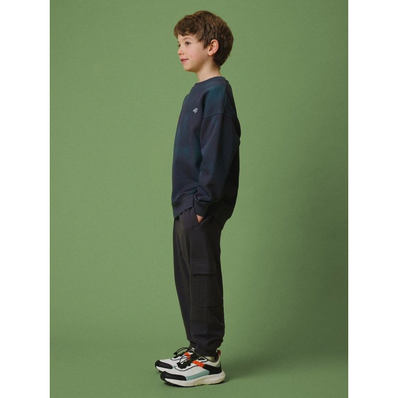 Boys' cargo sweatpants 4F 4FJRSS26TTROM1882-22S 4f