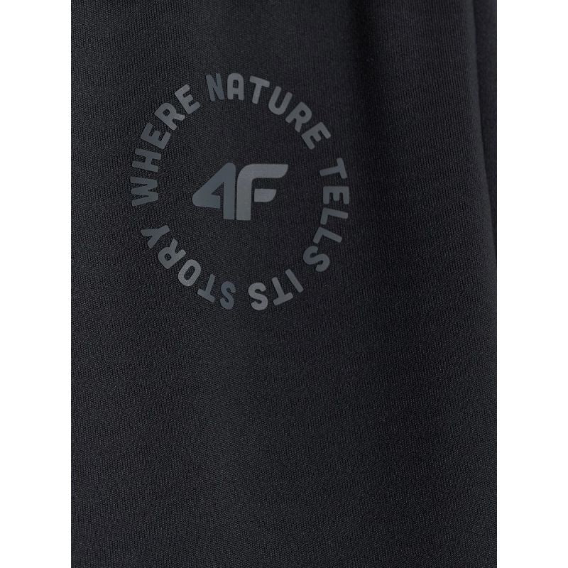 Girls' knit leggings with flared legs 4F 4FJKAW26TTIGF351-20S