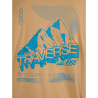 Men's regular printed T-shirt 4F 4FRAW25TTSHM3377-83S 4f