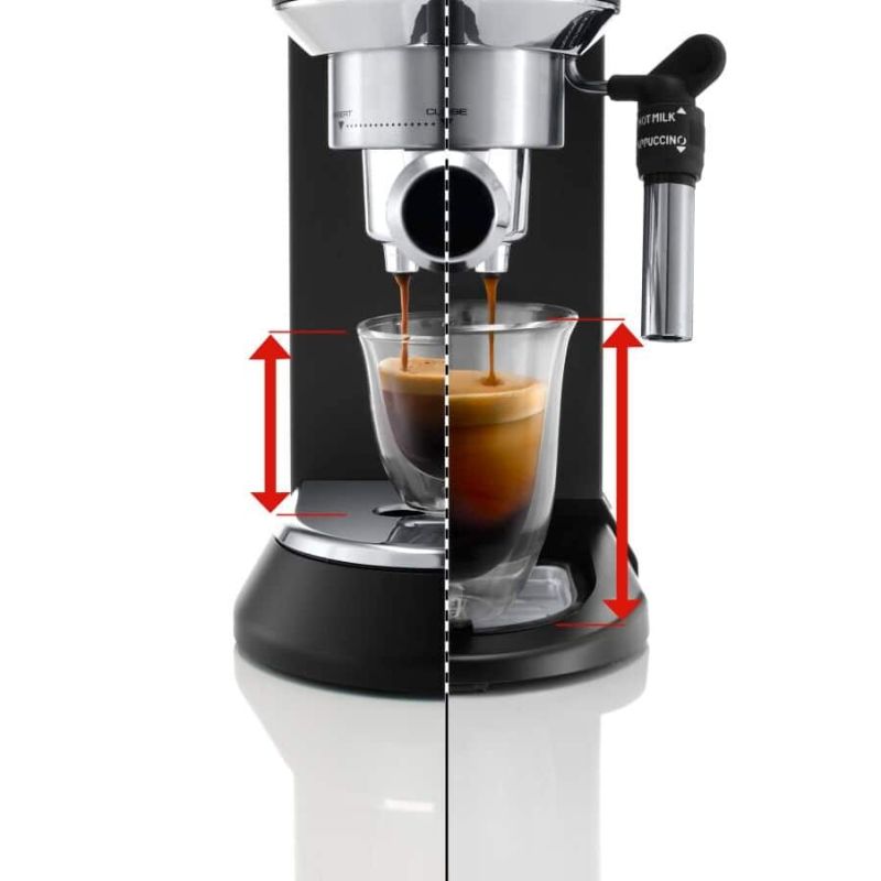 DeLonghi Dedica Style EC 685.BK (1350W; black) espresso machine AGD - Produkty/Ekspresy do kawy Your Sports Performance