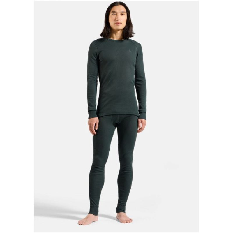 Odlo BL BOTTOM long ACTIVE WARM pants size L Blue Odzież militarna/Bielizna termoaktywna Your Sports Performance
