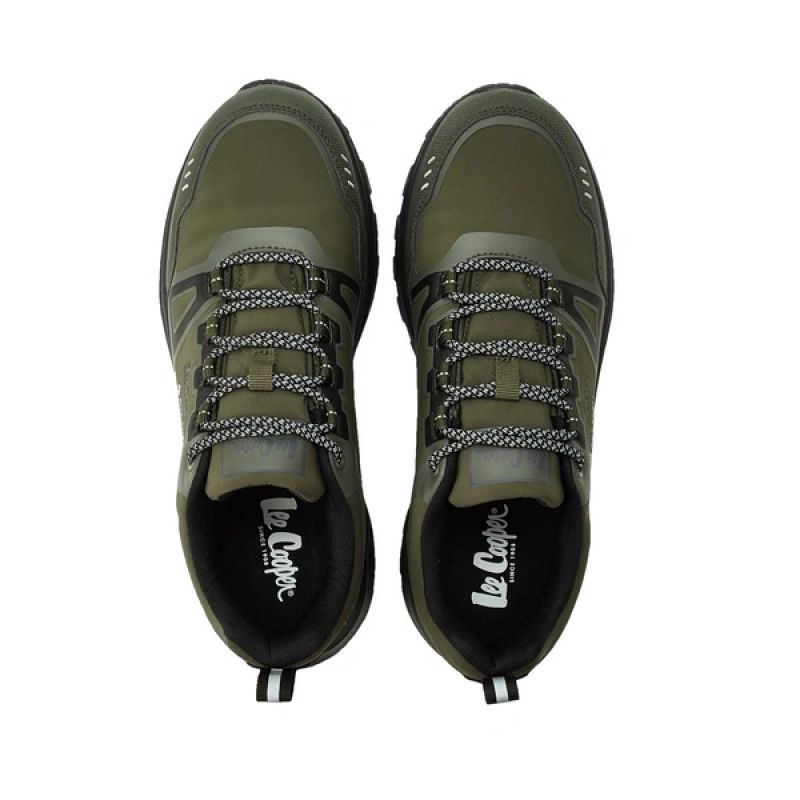 Lee Cooper Men’s Sports Trekking Shoes, Waterproof, Durable, Khaki