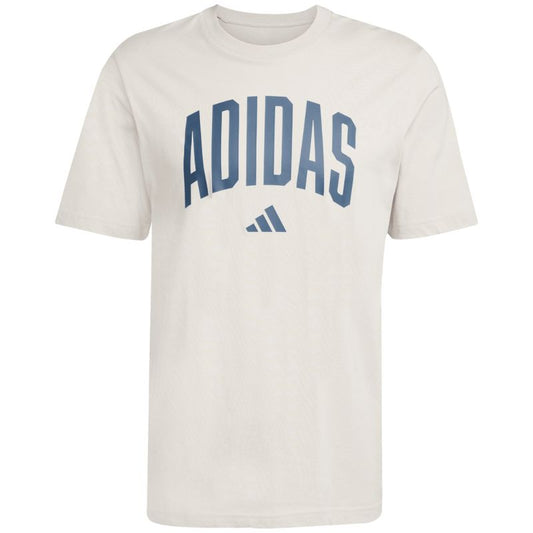 Men's adidas Collegiate Lineage T-shirt beige JM6415 In preparation Adidas