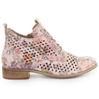 Women's ankle boots with openwork flowers, multicolor Potocki SZ12091 To be categorized Your Sports Performance