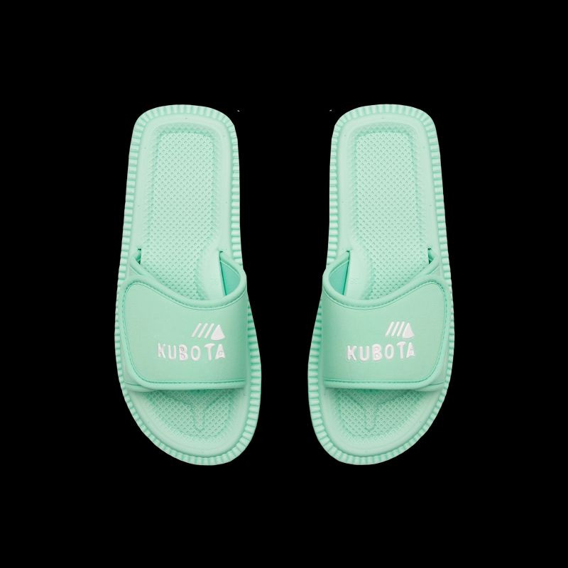 Kubota Velcro Classic Flip Flops Pastel Green K25SS-100-001-17-1 Kubota