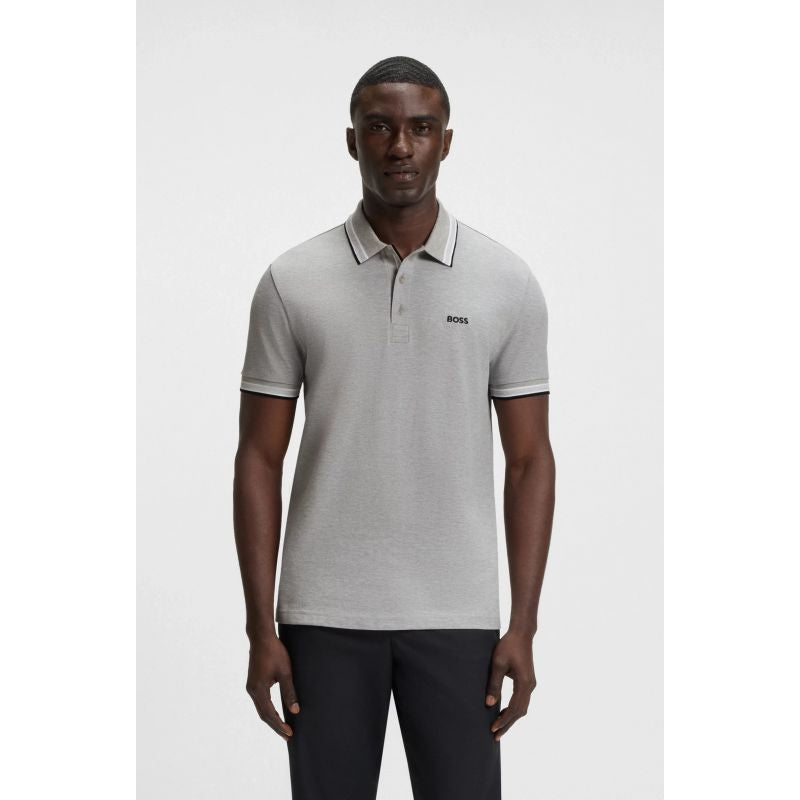 Boss Paddy Open Polo Shirt M 50469055-070 Clothing/Lifestyle/T-shirts/Boss Your Sports Performance
