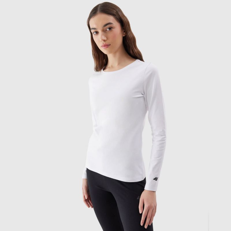 4F T-shirt W 4FWSS24TLONF218 10S Clothing/Training 4F