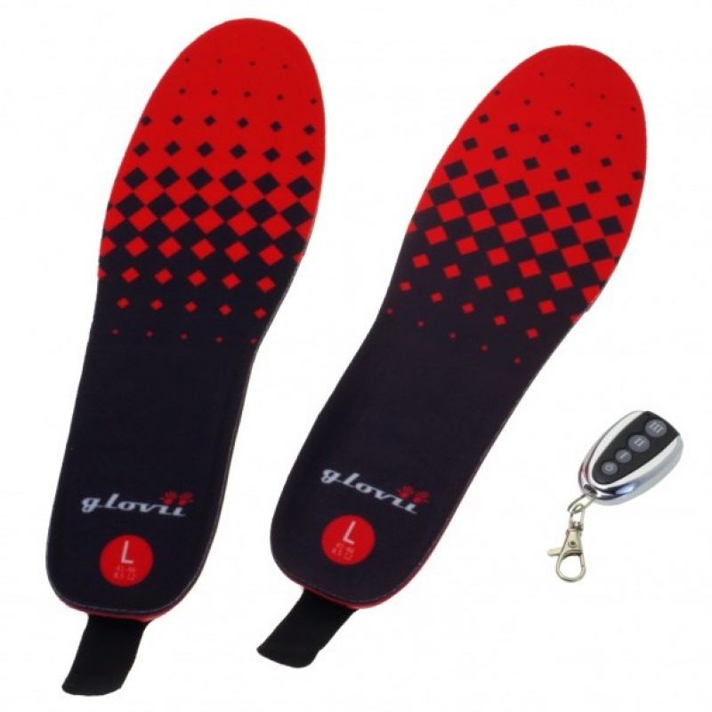 Glovii GW2M heated shoe insert (35, 36, 37, 38, 39, 40; black and red) Narciarstwo/Wkładki do butów Your Sports Performance