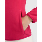 Women's slim fleece jacket with hood 4F 4FRAW25TFLEF495-53S