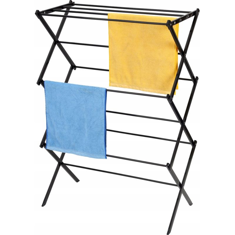 PROMIS LAUNDRY DRYER TORINO, VERTICAL, BLACK S AGD - Produkty/Suszarki łazienkowe i wolnostojące Your Sports Performance