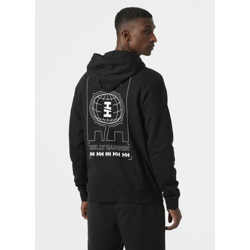 Helly Hansen Core Graphic Sweat Hoodie M 53924 993 Clothing/Outdoor/Helly Hansen Your Sports Performance