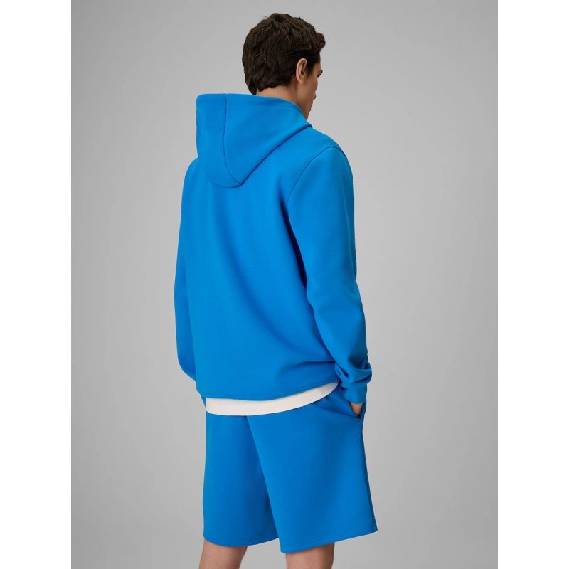 Men's regular hooded sweatshirt 4F | Robert Lewandowski RL9KSS26TSWSM2954-33S