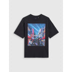 Boy's oversize T-shirt with print 4F 4FJRAW25TTSHM3061-20S 4f