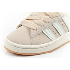 Adidas women's sports shoes Campus 00s leather sneakers beige Campus