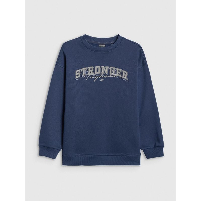 Boy's loose sweatshirt without hood 4F 4FJRSS26TSWSM2635-31S 4f