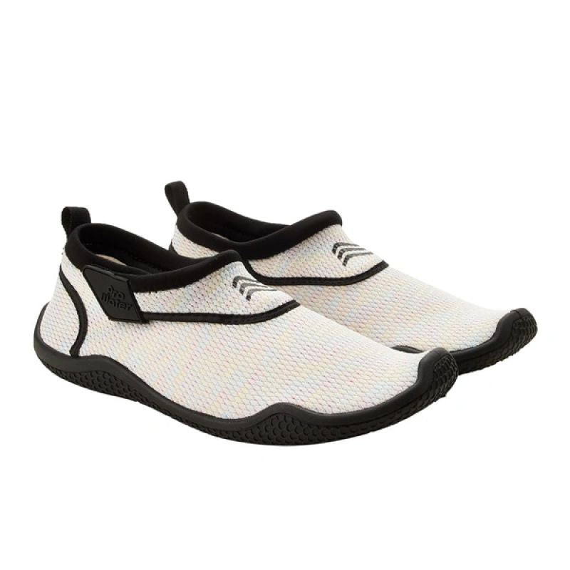 ProWater women's quick-drying non-slip water shoes, white