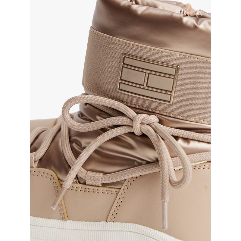 Tommy Hilfiger Women's Snow Boots T3A5-34052-1474591 Bronze Tommy Hilfiger