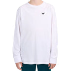 4F Boys’ Long-Sleeve T-Shirt M655 White 4FJWMM00TLONM655 10S