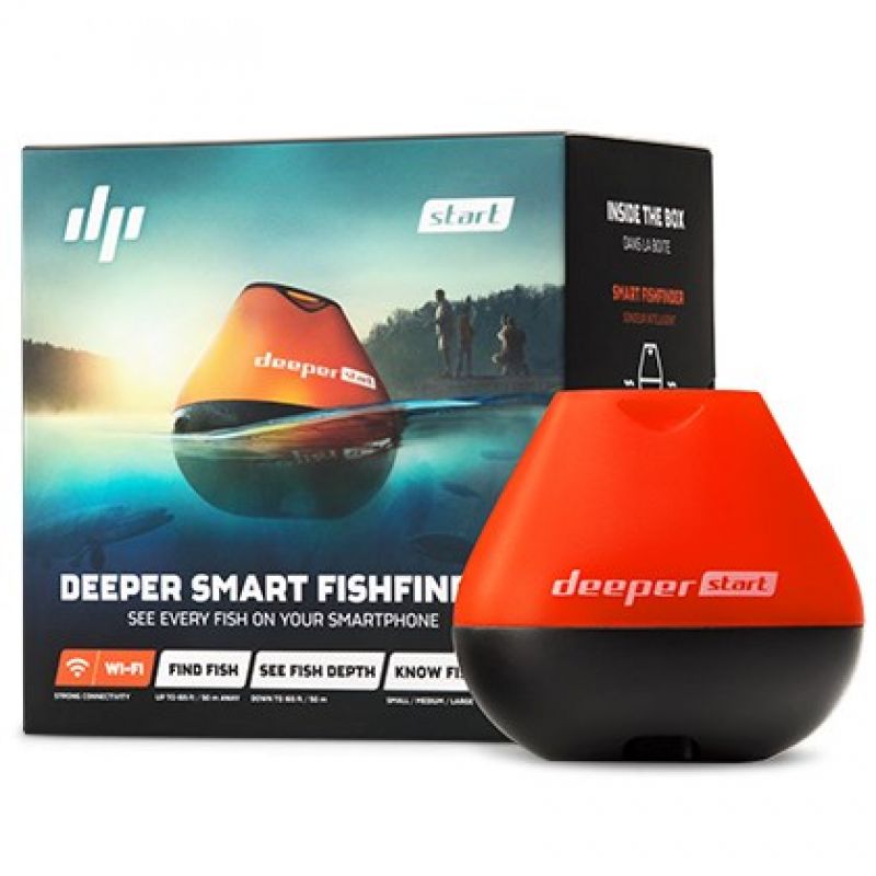 Deeper START Smart Fishfinder echosounder Import z Action/Łowiectwo i wędkarstwo/Sonary i echosondy Your Sports Performance