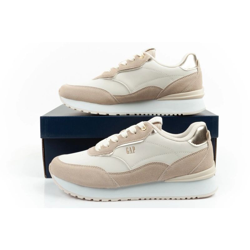 Gap women's sports shoes Concord sneakers fashionable comfortable beige Your Sports Performance