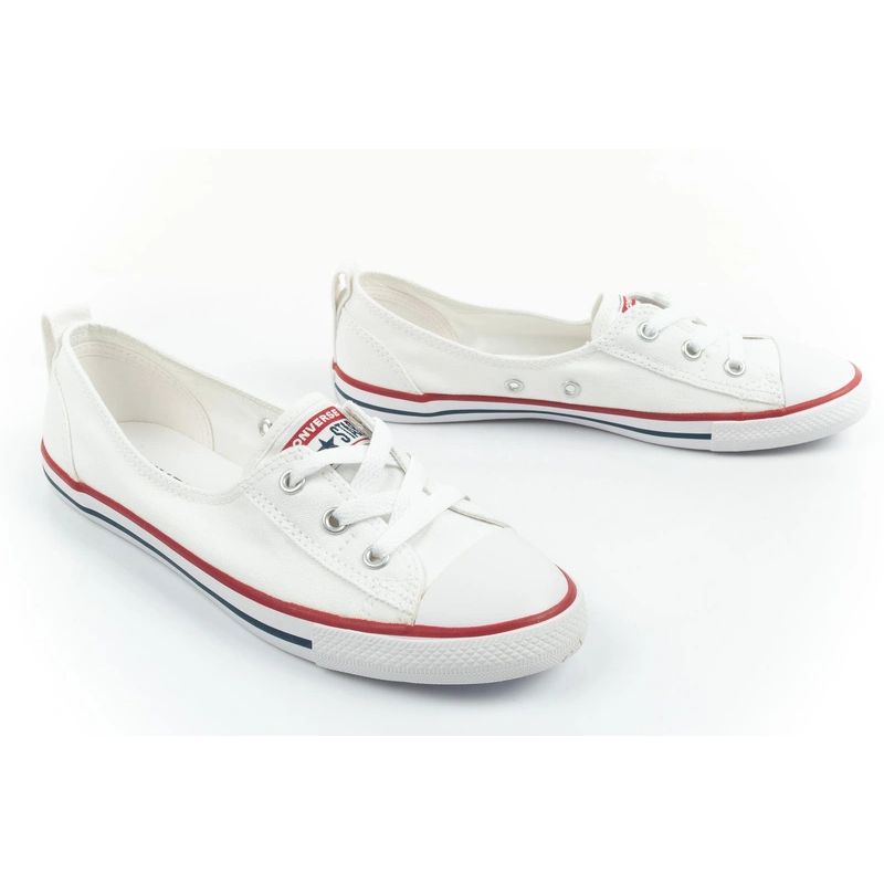 Converse women's Chuck Taylor All Star Ballet Lace sports shoes white