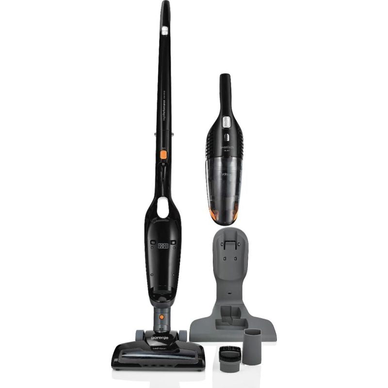 GORENJE SVC144FBK upright vacuum cleaner, black AGD - Produkty/Odkurzacze Your Sports Performance