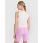 Women's regular printed top 4F 4FWSS25TSLEF118-11S *Kategoria tymczasowa Your Sports Performance